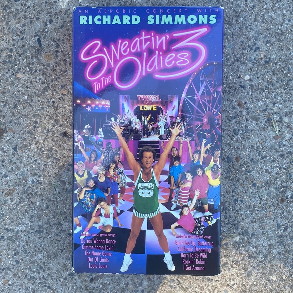 Sweatin’ To The Oldies Richard Simmons vhs